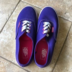 Purple VANS sneakers